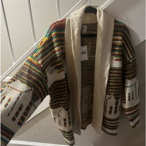 Rainbow Knit Cardigan